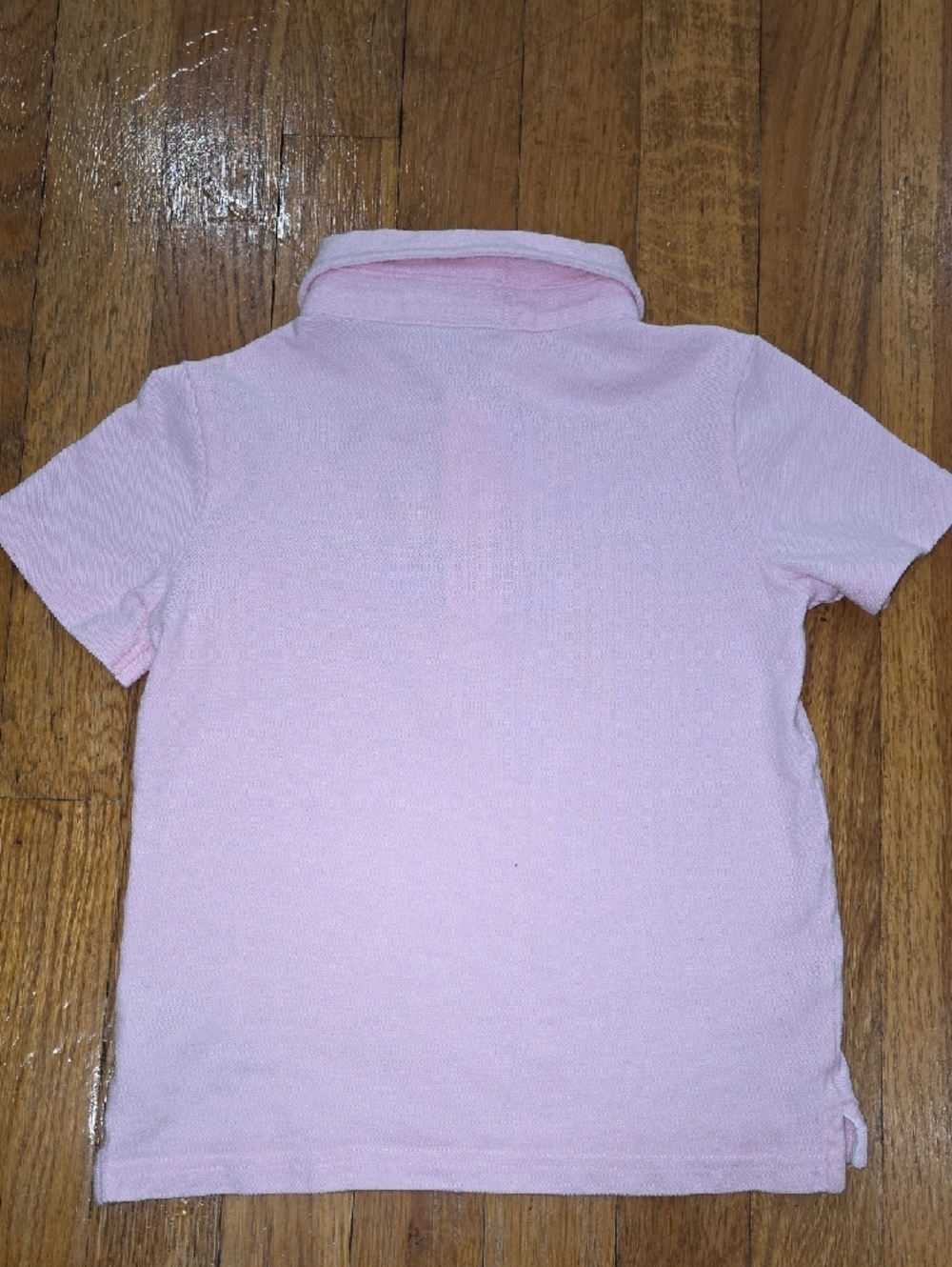 Like New Janie and Jack Light Pink Polo Shirt Size 4 - Picture 5 of 5